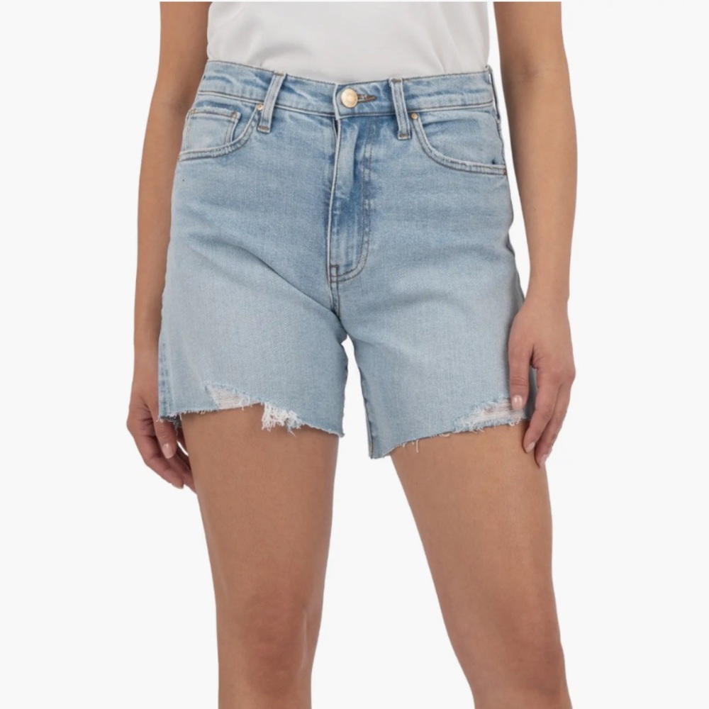 Kut from the Kloth High Waist Cutoff Denim Shorts